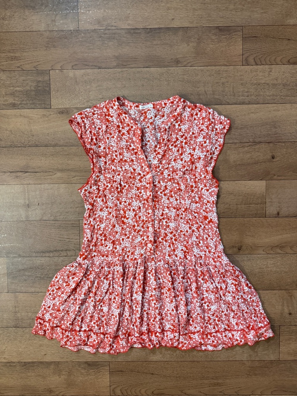 Poupette St Barth NO SIZE Mini Dress Floral Print Dainty Vacation Date Night Lux